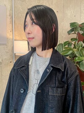 ノエ(noe) 切りっぱなし/ボブ/レイヤーカット/ダブルカラー/ブリーチ/栄r72