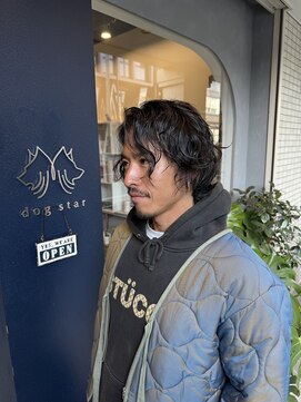 メンズスパイラルパーマメンズカジュアル 登戸/向ヶ丘遊園