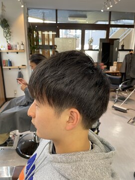 ナチュラルショートマッシュ