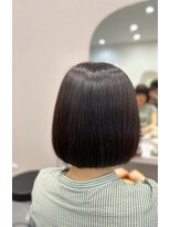 リノ(Lino)&nbsp;ミニボブ/ショートボブ/ダークカラー/ツヤ髪/縮毛矯正