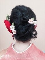 ハレ 中目黒(hale) 着物にも似合うルーズヘアセット