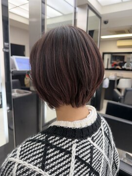 チップタップ 池袋メゾン店(tip top) ショートボブヘア