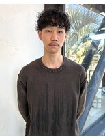 ウニカ デ メン(UN1CA de MEN)&nbsp;パーマスタイル