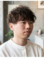 オールデイハローズ 京都駅前店(ALL DAY HELLO`S)&nbsp;メンズ柔らか質感のゆるふわマッシュショート♯85京都駅