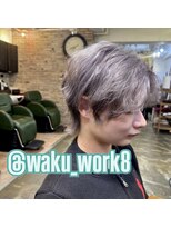 ルミエ ヘアサロン 経堂店(Lumie hair salon)&nbsp;ショートウルフ×シルバーアッシュ