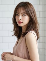 シノヤ 東根店(Shinoya)&nbsp;透明感ブラウン/レイヤーカット/顔まわりカット