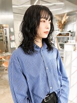 ユイマァル 岡山(YUIMARL)&nbsp;岡山パーマ20代30代40代顔周りレイヤーニュアンスパーマ