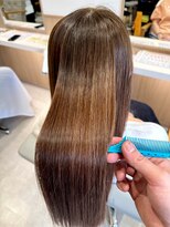 アビエブラン 若江岩田(abije blanc)&nbsp;つるりんちょ。髪質改善で叶える艶ストレート【若江岩田】