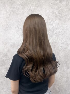 ミニム ヘアー(minim hair) 【minim×りの】1bleachで作るミルクティーベージュ
