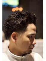 キングスマントーキョー カットクラブ 中野(KINGSMAN TOKYO CUTCLUB)&nbsp;ニュアンスパーマ/ツイストスパイラル/フェード[中野/MEN'S]