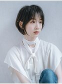 大人ショートボブ