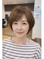 リーフ 山梨中央店(LeaF)&nbsp;ナチュラルショートボブ