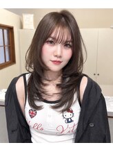 リコ バイ ポノ(Lico by PONO)&nbsp;『moe』たっぷりレイヤーでつくる♪韓国風くびれヘア☆