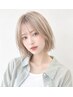カット＋透明感外国人風エドルカラー＋グランリンケージトリートメント￥10900