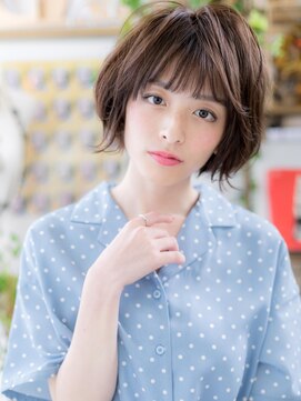 カバーヘア イヴ 戸頭店(COVER HAIR EVE) *EVE戸頭*大人フェミニン…前下がりくせ毛風ショートa