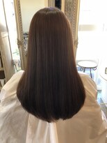 ハグエヴェック(HUG AVEC)&nbsp;髪質改善トリートメント×ベージュカラー