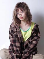 エムスラッシュ たまプラーザ(M.SLASH)&nbsp;ハイライトグラデーション/外国人風/セミディ/たまプラーザz