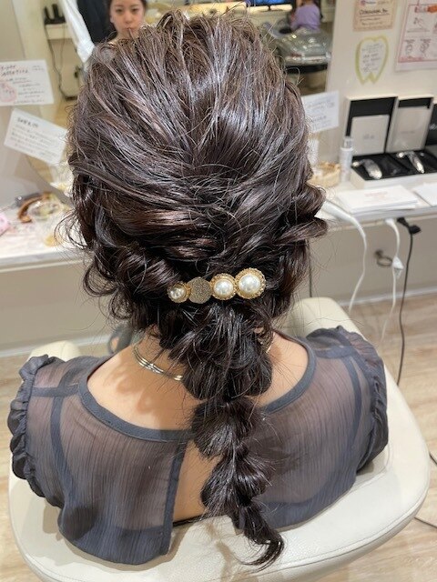 ヘアアレンジ/ヘアセット/ ローシニョン /20代30代40代50代