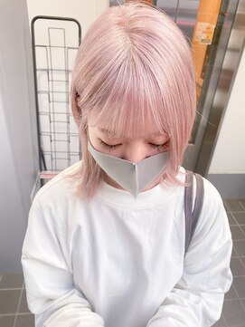 スリー(three) White pink