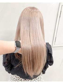 フェリア 松山(Feria) 【Feria松山】ブリーチ2回ミルクティ☆白石