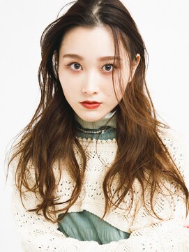 ピークアブー アヴェダ 池袋東武(PEEK-A-BOO AVEDA) アンニュイカールなロング 池袋 森田大樹