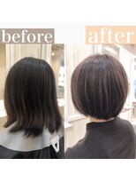 リメル 奥沢自由が丘店(Remel)&nbsp;脱白髪染め　カット×白髪ぼかしカラー