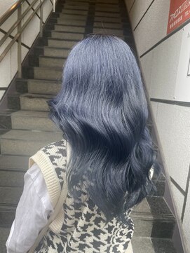 リミエダイニー(RIMIE dinii) 韓国風ネイビー／ブルーブラック／寒色系カラー