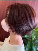 【ショートボブ×オーガニックカラー】金剛店
