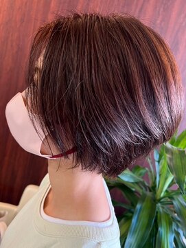 ウエニ シード(SEED) 【ショートボブ×オーガニックカラー】金剛店