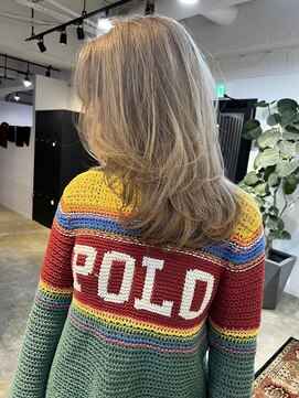 メリー オオサカ(Merly Osaka) なんでも似合う万能ハイトーンカラー_white beige_