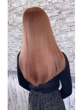 ルイス(L'wis) 夏髪にぴったり！明るめコーラルピンクカラー【L'wis 乙津】