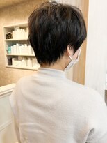 キャアリー(Caary)&nbsp;福山キャアリー小顔補正立体カットショートヘア　ショートボブ