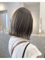 サンド 銀座(sand) 人気No. 1 結べるぱつっとボブ☆透明感抜群オリーブグレージュ