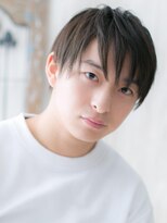 モッズヘアメン 名護大東店(mod's hair men)&nbsp;長めバングがポイント！マットブラウンウルフショートi名護大東