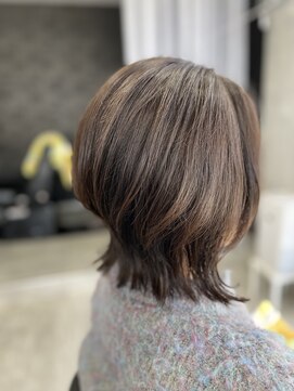 ソラヘアー(Sora Hair) 前下がりミディアムボブ