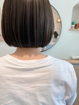 ロウバイレボ 柏(lou by revo)&nbsp;前川友哉/ボブ/切りっぱなしボブ/韓国ボブ