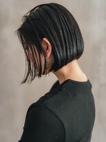 ベンジー 中目黒店(benji)&nbsp;シンプルな前下がりボブ　2