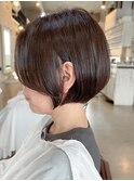 丸みボブ/コロンとボブ/ワンカールボブ/20代30代40代50代/小顔