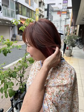 トータルビューティ ジェム バイ ヘアタイム(TOTAL BEAUTY gem by HAIR TIME) インナーカラーエクステ ピンクカラー