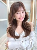 2wayバング 韓国前髪 レイヤーカットくびれヘア 顔周り 銀座