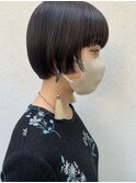 大人可愛い小顔前上がりボブ×ナチュラルボブ×ミニボブ20代30代