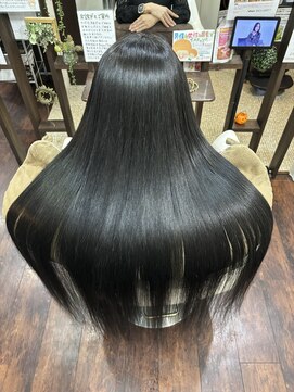 スティルヘア(still hair) 20代30代大人美人小顔ブリーチなし韓国ヘアアッシュブラック