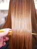 髪質改善ストレート+カット+カラー+Rekeraトリートメント￥29850