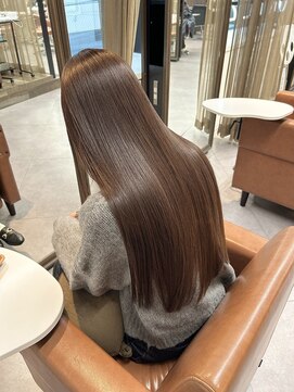 ソワンドゥブレスシエン 堀江店(soin de brace CIEN) メルティカラーフェミニンロング似合わせカット美髪ブリーチなし