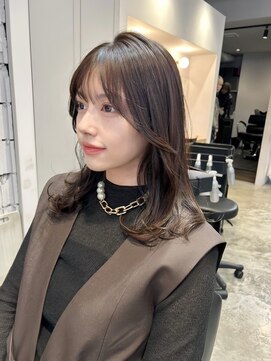 ソト 銀座(soto.) ハイライトカラー/くびれヘア/レイヤーパーマ/ミニボブ[銀座]