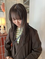 トッド(tod)&nbsp;ベージュカラー　赤み消しカラー　髪質改善　丸の内　MISAKI