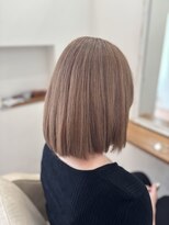 フェニーチェ オン ザ ビーチ(FENICE on the beach)&nbsp;ミルクティーベージュ#髪質改善#髪質改善カラー#前髪#韓国