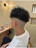 スキンフェードツイストパーマ