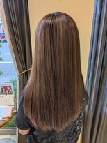 アンジュ グリーンパーク店(ange)&nbsp;アンブレラ風ハイライト/透明感バイオレット