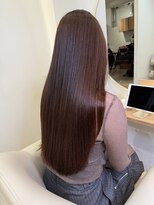 ロル キョウト(L'or Kyoto)&nbsp;ダメージレス縮毛矯正 　艶バーガンディ